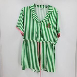 IVY STOREHOUSE womens XXL AKA striped pajama jumpsuit